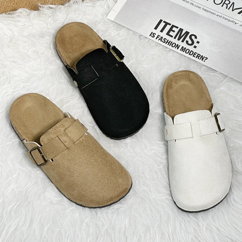 Casual Flannel Summer Slippers